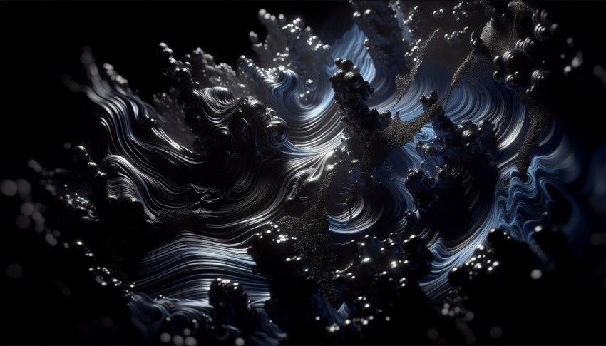 Freeform ferrofluids, beautiful dark chaos