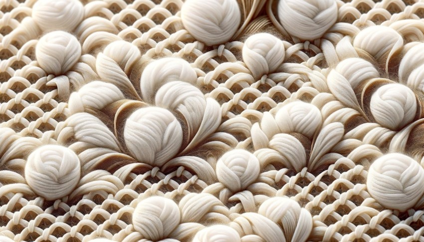 Cotton fabric texture