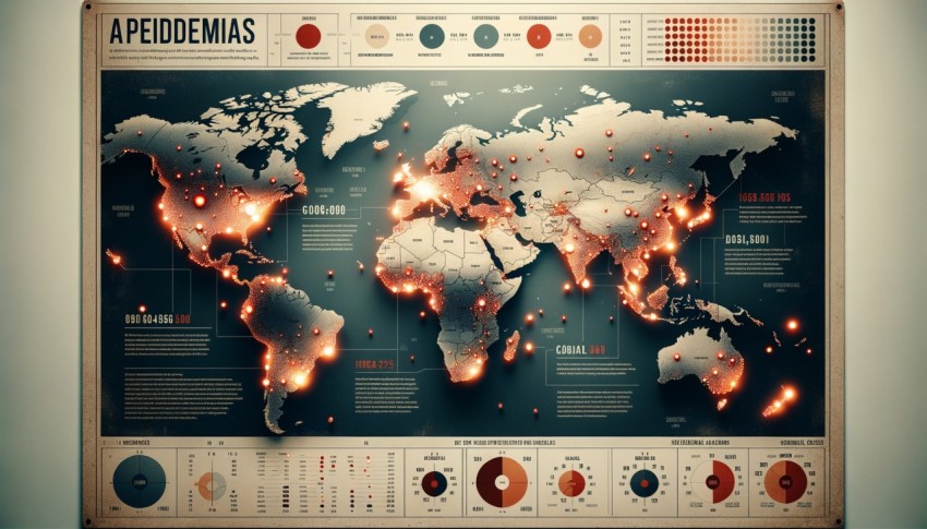 Distribution and morphology of pathogens.