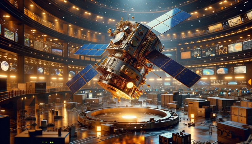 India and NASA collaboration to build a satellite dish for star exploration.