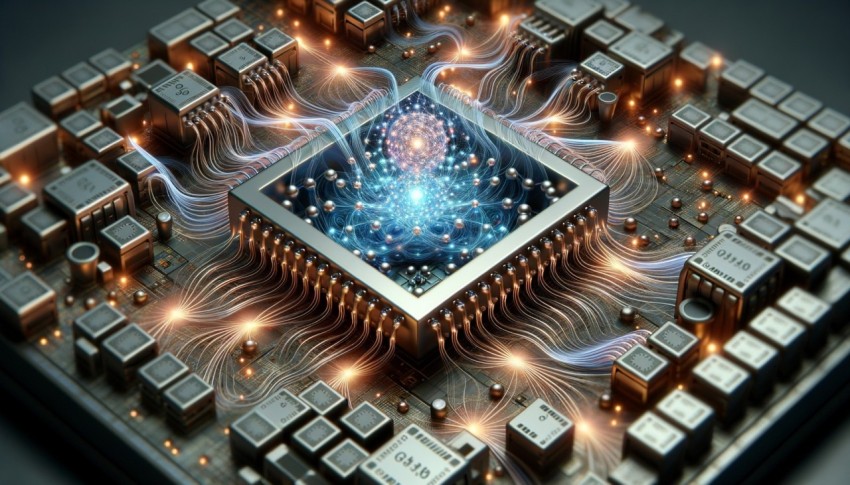 The structure of Quantum Computing, a new technology.