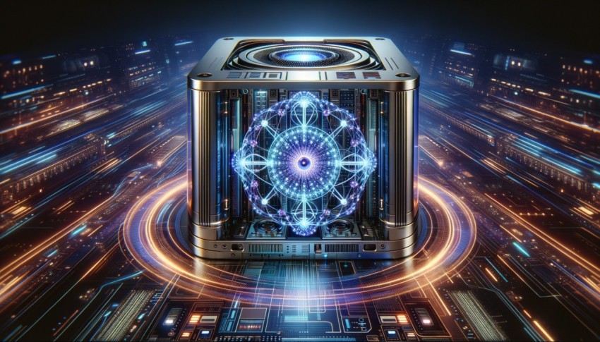 The structure of Quantum Computing, a new technology.