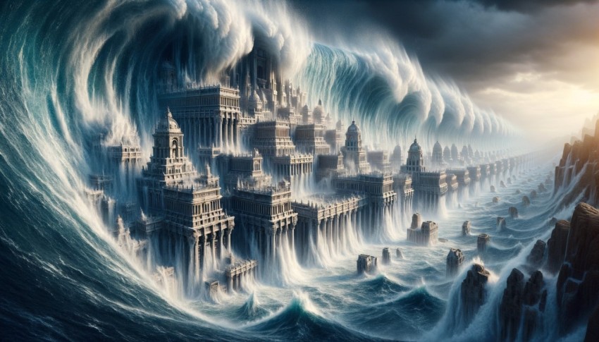 The Fall of the Ancient Atlantis Empire