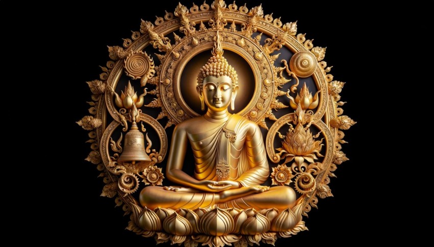 Symbolic images of Buddhism