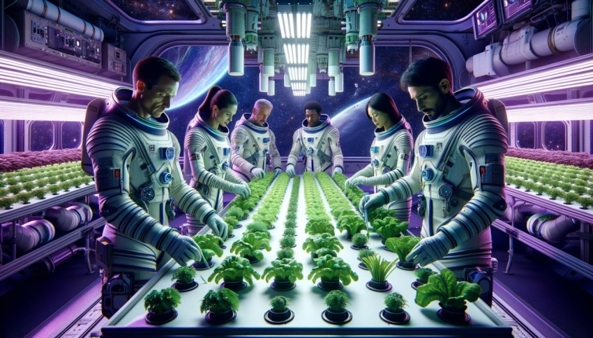 Agriculture in space.