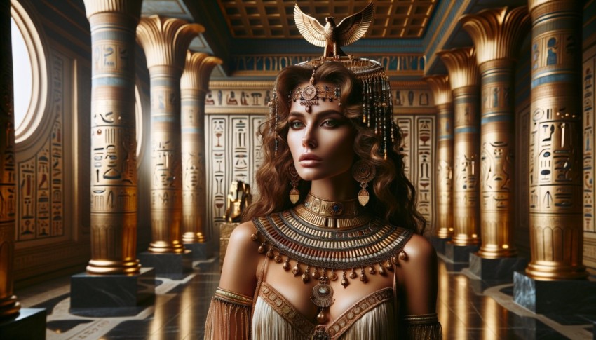 The last queen of ancient Egypt who played a significant role in politics and world history.