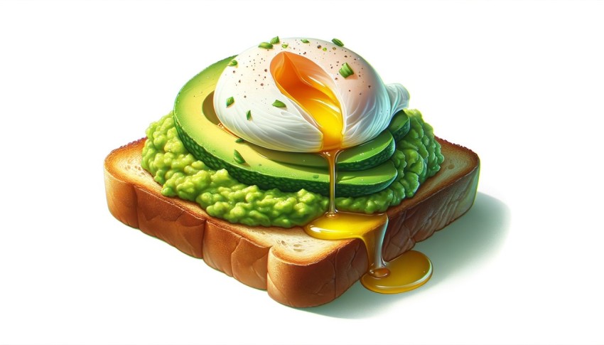 Mashed avocado, spread, toast, delicious, wholesome, breakfast.