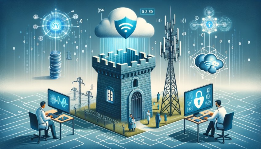 The monitoring of patients through electronic devices.