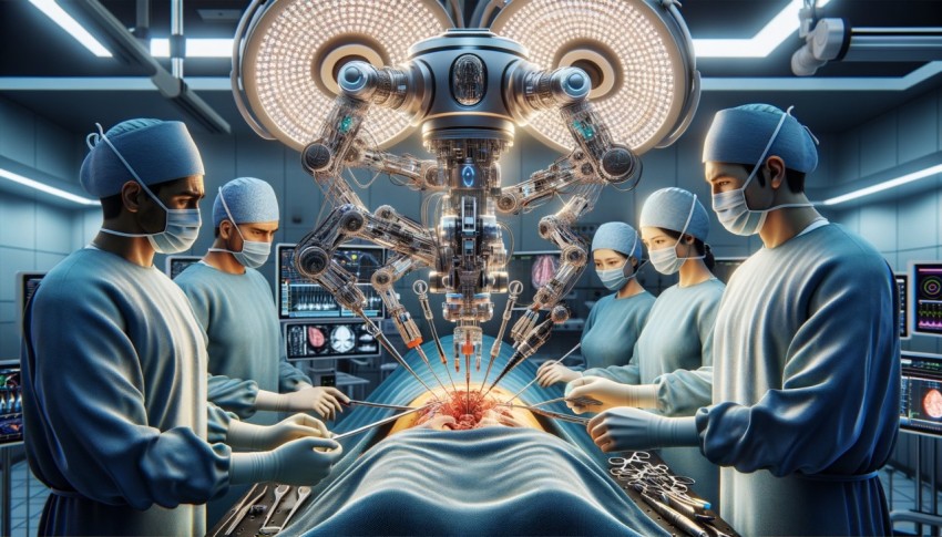 Robot-assisted surgery reduces recovery time.