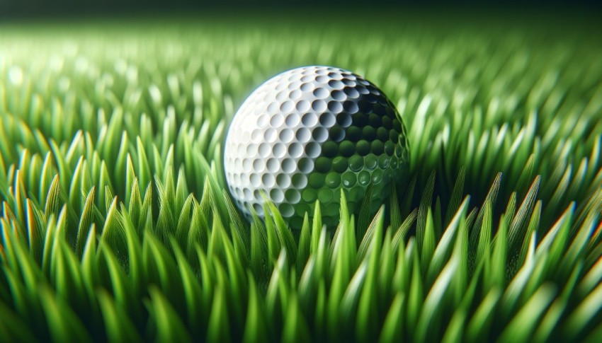 Golf is a game that emphasizes using skill to hit the golf ball into the hole in the fewest number of strokes.