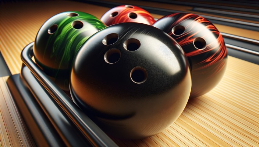 Bowling is a sport that requires skill in controlling the direction and speed of the bowling ball in order to score points.