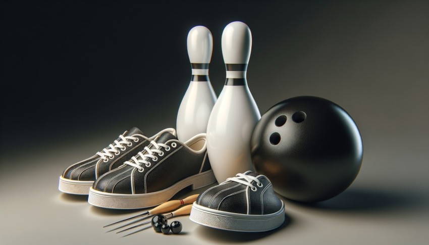 Bowling is a sport that requires skill in controlling the direction and speed of the bowling ball in order to score points.