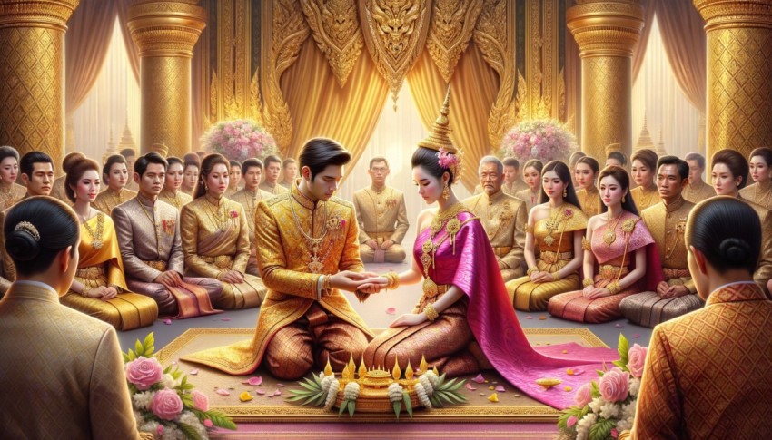 Thai wedding traditions still reflect respect for family and the beginning of a committed and tender life as a couple.