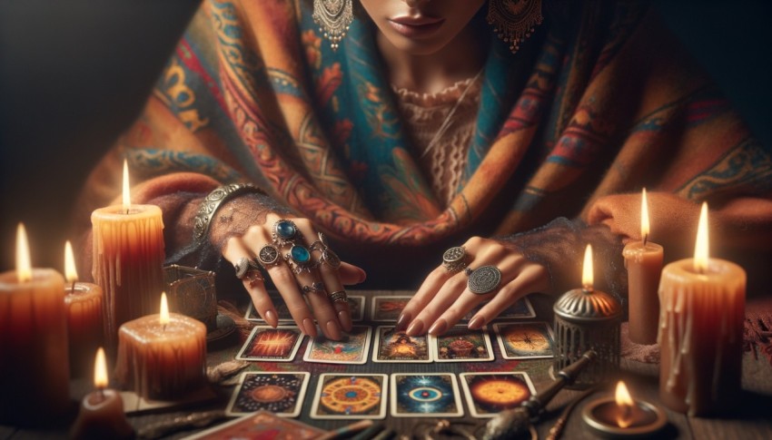 Fortune tellers who can predict human destiny through tarot cards.