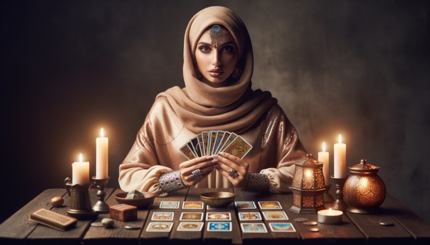 Fortune tellers who can predict human destiny through tarot cards.