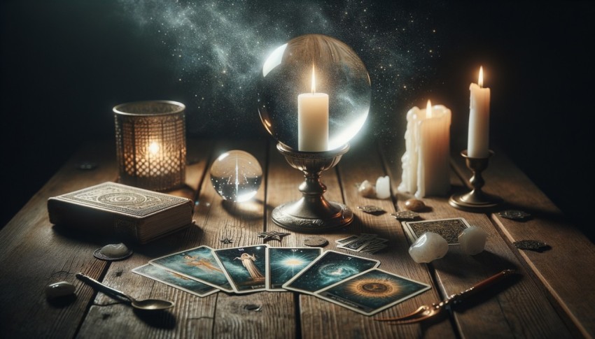 Fortune tellers who can predict human destiny through tarot cards.