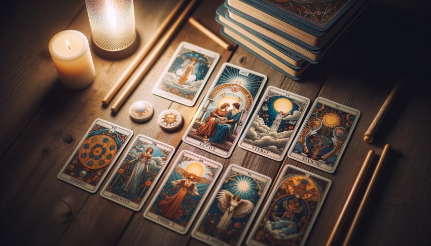 Fortune tellers who can predict human destiny through tarot cards.