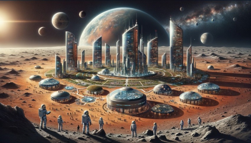 Space cities will be places where humans can build new life on the planet.