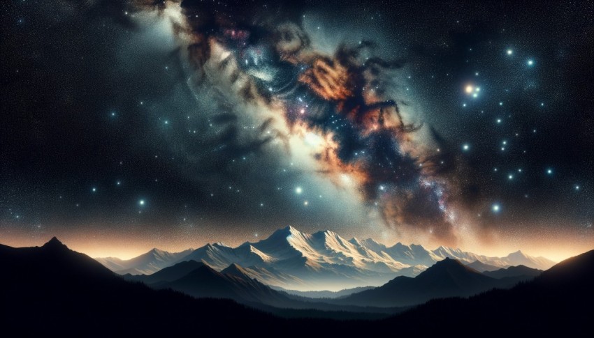 Wallpaper featuring images of space and stars adds a relaxing feeling and gives the feeling of traveling through the universe.