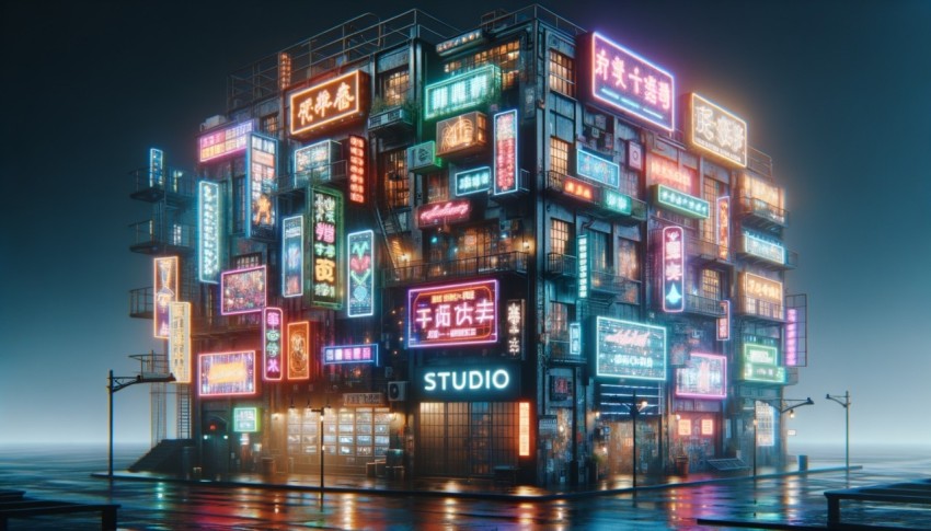 The city is filled with bright neon lights, but amidst the bright lights lies a brutal reality.