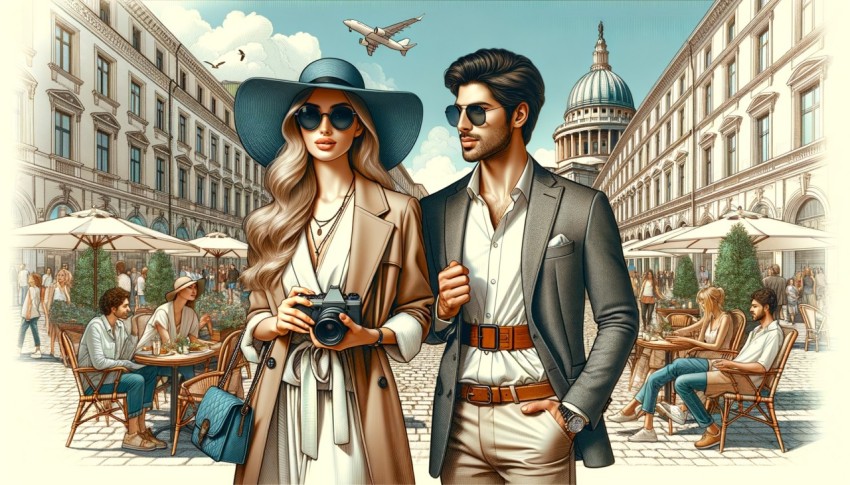 Travel fashion should emphasize comfort and ease of movement, so choose clothes that are easy to wear and suitable for any occasion.